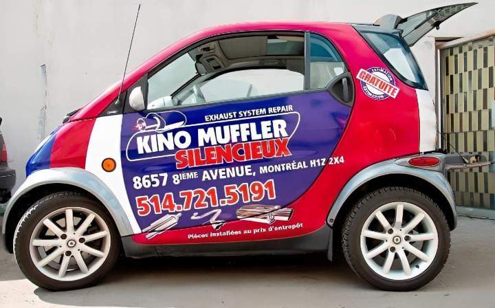 Voiture Kino Muffler Montréal