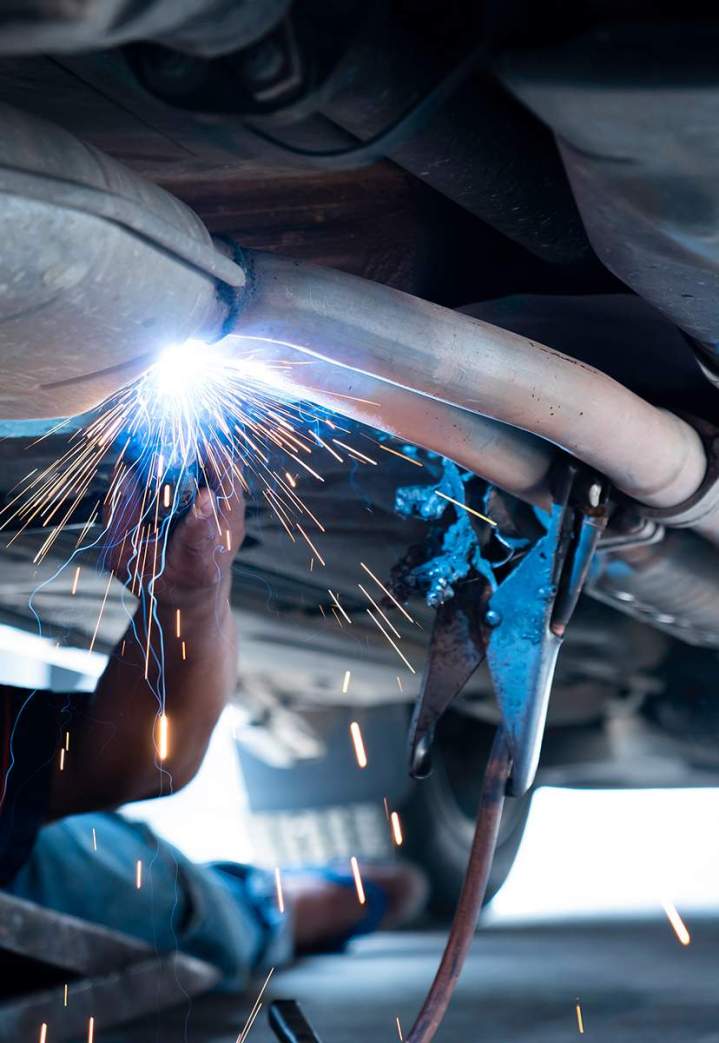 Remplacement de silencieux Montréal